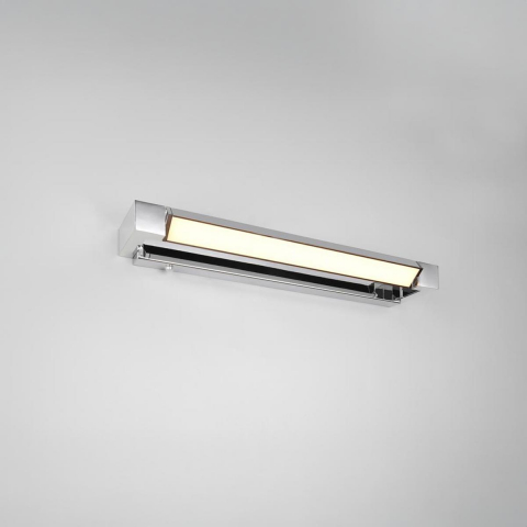 Badezimmerbeleuchtung, Spiegelbeleuchtung, Kosmetiktischbeleuchtung, Gästewcbeleuchtung, Feuchtraumbeleuchtung, Restaurantbeleuchtung, Toilettenbeleuchtung, LED Bad Wandleuchte, Sensordimmer, Farbwechsler, Schwenkbar, IP44, 50 cm x 6 cm