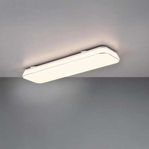 Bürobeleuchtung, Officebeleuchtung, Küchenbeleuchtung, Restaurantbeleuchtung, Hotelbeleuchtung, Schlafzimmerbeleuchtung, Flurbeleuchtung LED Deckenleuchte, Rechteckig, Flach, Weiss, Switch Dimmer, 60 cm x 17 cm