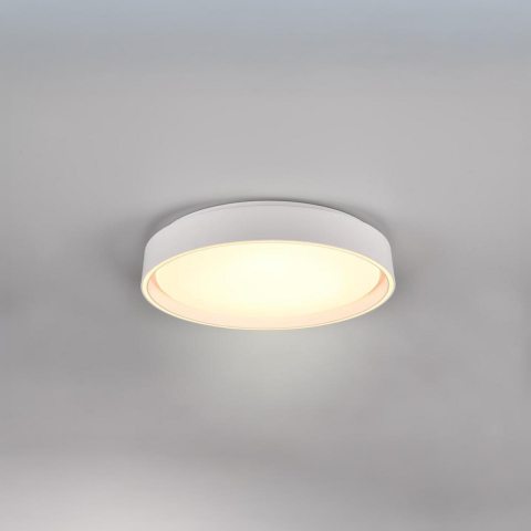 Bürobeleuchtung, Home-Officebeleuchtung, Küchenbeleuchtung, Esszimmerbeleuchtung, LED Deckenleuchte, Weiss, Farbwechsler, Dimmer, Fernbedienung, 40 cm Ø, Restaurantbeleuchtung, Schlafzimmerbeleuchtung, Flurbeleuchtung