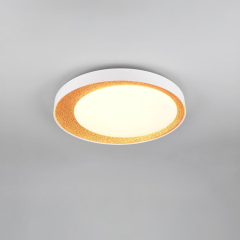 Küchenbeleuchtung, Wohnzimmerbeleuchtung, Schlafzimmerbeleuchtung, Esszimmerbeleuchtung, LED Deckenleuchte, Weiss, Gold, Farbwechsler, Fernbedienung, 45 cm Ø, Hotelzimmerbeleuchtung, Praxisbeleuchtung, Ladenbeleuchtung