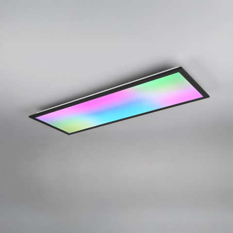 Bürobeleuchtung, Schlafzimmerbeleuchtung, Wohnzimmerbeleuchtung, Hotelzimmerbeleuchtung, Restaurantbeleuchtung, LED Deckenleuchte, RGBW, Farbwechsler, Dimmer, Nachtlicht, 80 cm x 30 cm, Flurbeleuchtung