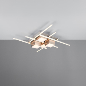 Wohnzimmerbeleuchtung, Küchenbeleuchtung, Schlafzimmerbeleuchtung, Flurbeleuchtung, Esszimmerbeleuchtung, Gästezimmerbeleuchtung, LED Deckenleuchte, CCT, Nachtlicht, Dimmer, Fernbedienung, 70 cm x 70 cm