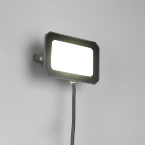 LED Aussen Wandleuchte, Aludruckguss, Schwarz, SMD, 15 cm