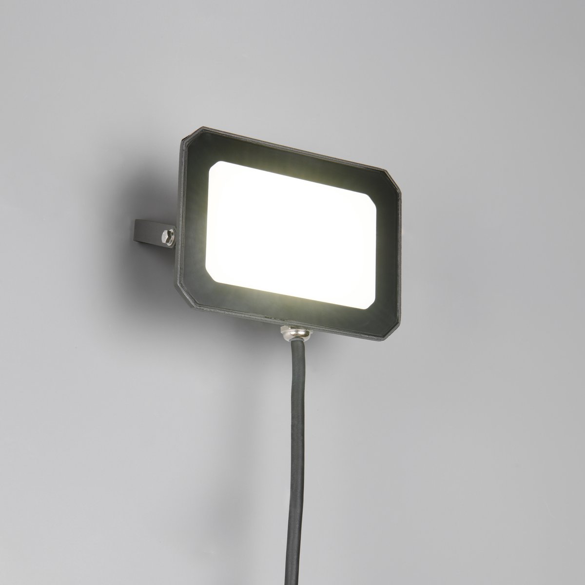 LED Aussen Wandleuchte, Aludruckguss, Schwarz, SMD, 15 cm