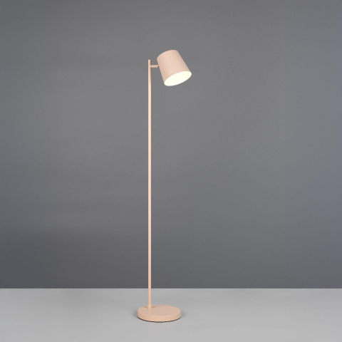 LED Stehleuchte, Sand, Metall, Touch Funktion, Akku, 125 cm Höhe