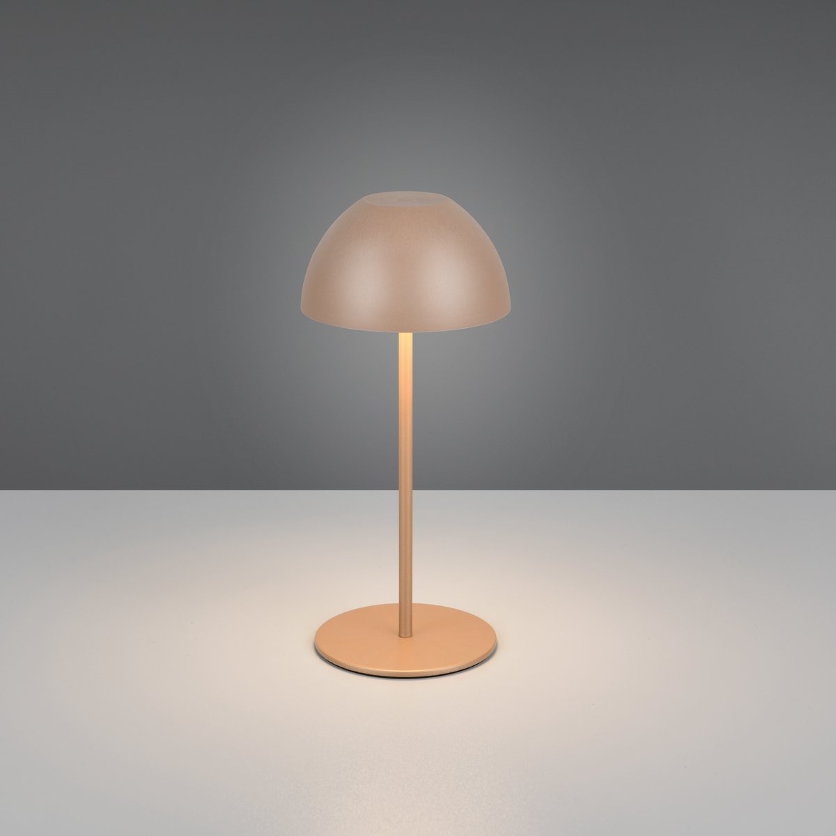 LED Aussen Tischleuchte, Coffee, Akku, Touch, IP44, 20 cm Höhe