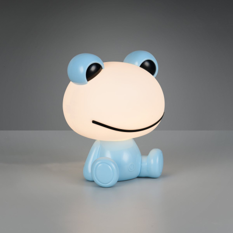 LED Tischleuchte, Frosch, Schalter, Touch Funktion, 25 cm Höhe