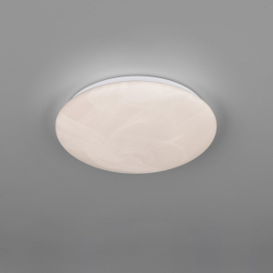 LED Deckenleuchte, Alabaster, Kunststoff, 4000 K, Ø 28 cm