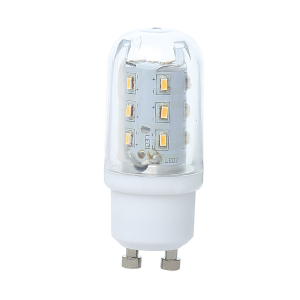 3er SET - LED-Leuchtmittel, GU10, Klar, 4 Watt, 3000 Kelvin, 400 LM 