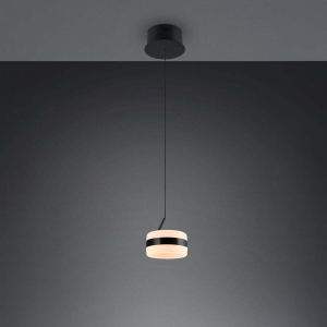 LED Pendelleuchte, CCT, Switch Dimmer, Höhe verstellbar, 16 cm Ø