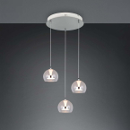LED Pendelleuchte, Höhe anpassbar, Switch Dimmer, CCT, 42 cm Ø