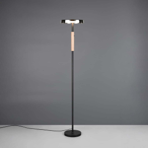 LED Stehleuchte, Glas, Touch Funktion, Memory, 160 cm Höhe