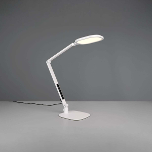 LED Tischleuchte, Klemmleuchte, CCT, Dimmer, Timer, 75 cm Höhe