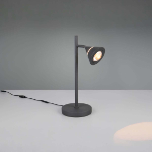 LED Tischleuchte, Schwarz, CCT, Touch, Sensordimmer, 40 cm Höhe
