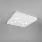 LED Deckenleuchte, Dimmer, CCT, Memory, Fernbedienung, 50 cm x 50 cm
