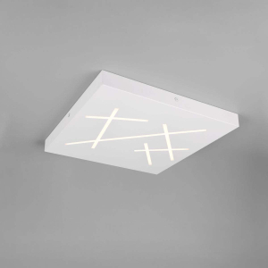 LED Deckenleuchte, Dimmer, CCT, Memory, Fernbedienung, 50 cm x 50 cm