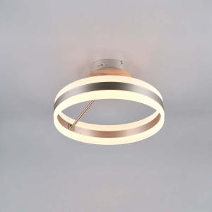LED Deckenleuchte, Ringform, Switch Dimmer, CCT, 40 cm Ø