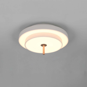 LED Deckenleuchte, Grau, Switch Dimmer, CCT, 40 cm Ø