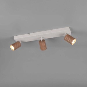 Strahler, Metall, Coffee, 3er, Schwenkbar, 50 cm x 9 cm