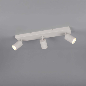 Strahler, Metall, Grau, 3er, Schwenkbar, 50 cm x 9 cm