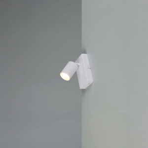 Wandleuchte, 1er Strahler, FLEXconnect ready, Schalter, 15 cm Höhe