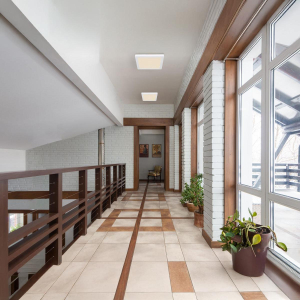 LED Deckenleuchte, Weiß, Kunststoff, Quadratisch, CCT, 22 cm x 22 cm