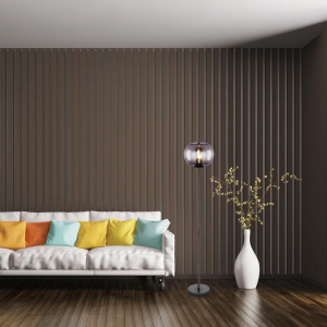 Stehleuchte, Metall, Schwarz, Glas, Rauchfarbe, 160 cm Höhe