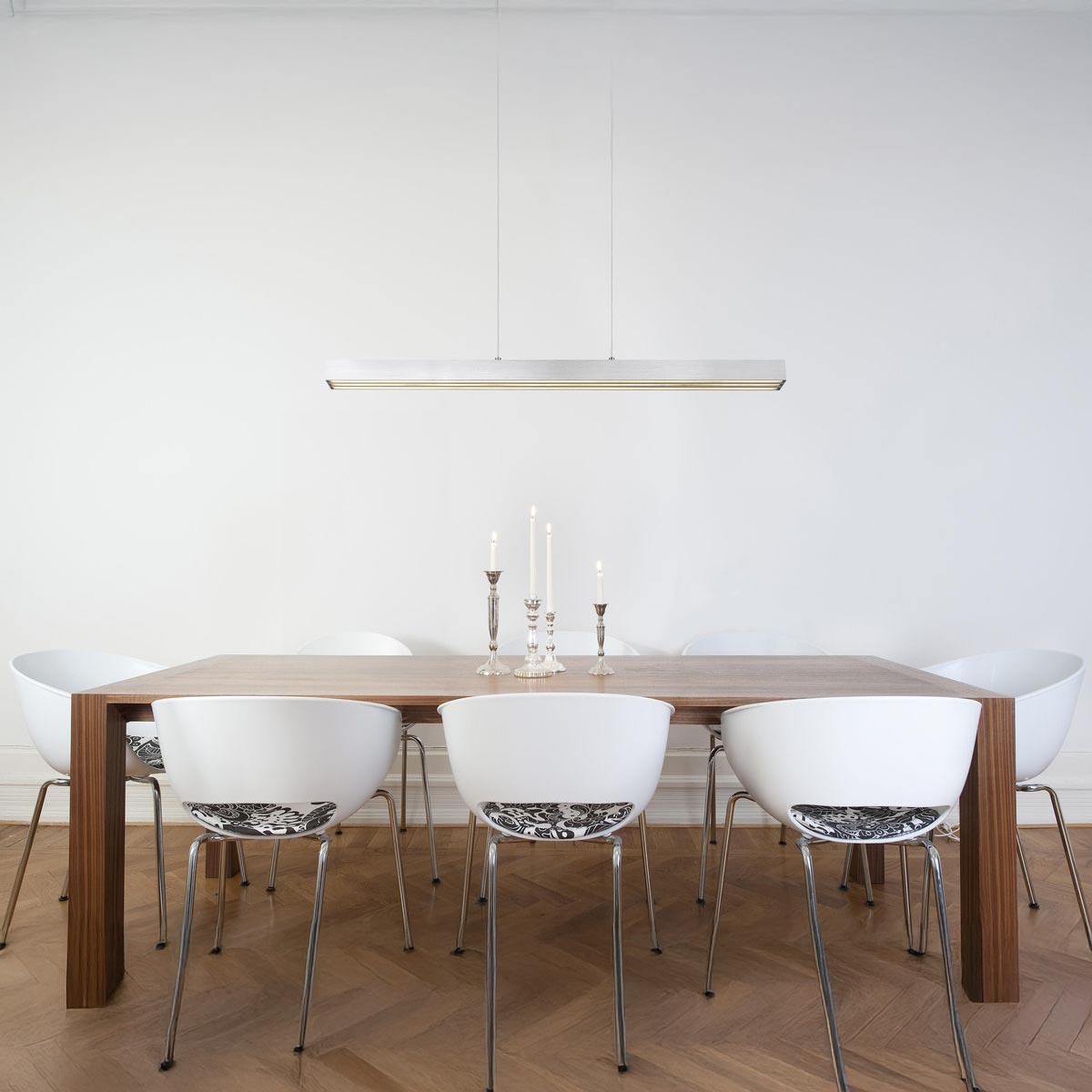 Pendelleuchte, Höhenverstellbar, CCT, Touch Dimmer, Ausziehbar, Breite 150 cm 