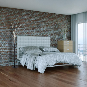 Smart Home LED Stehleuchte, Schwarz, Dimmbar, Fernbedienung, CCT, 187 cm Höhe