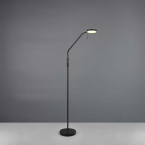 LED Stehleuchte, Schwarz, Akku, CCT, Dimmer, 161 cm Höhe