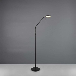 LED Stehleuchte, Schwarz, Akku, CCT, Dimmer, 161 cm Höhe