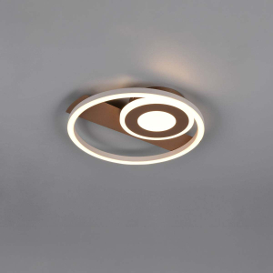 LED Deckenleuchte, Coffee, Ringform, 32 cm x 31 cm