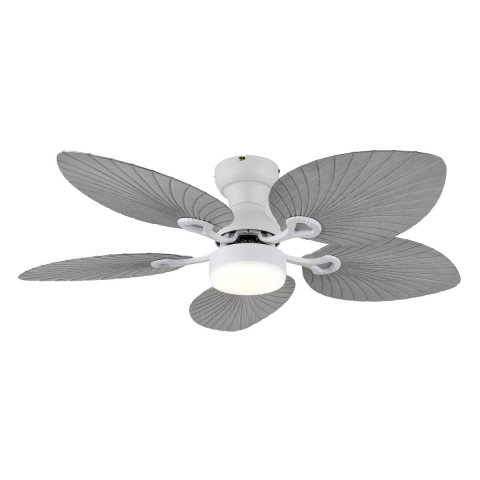 LED Deckenleuchte, Ventilator, Weiß, CCT, 107 cm Ø