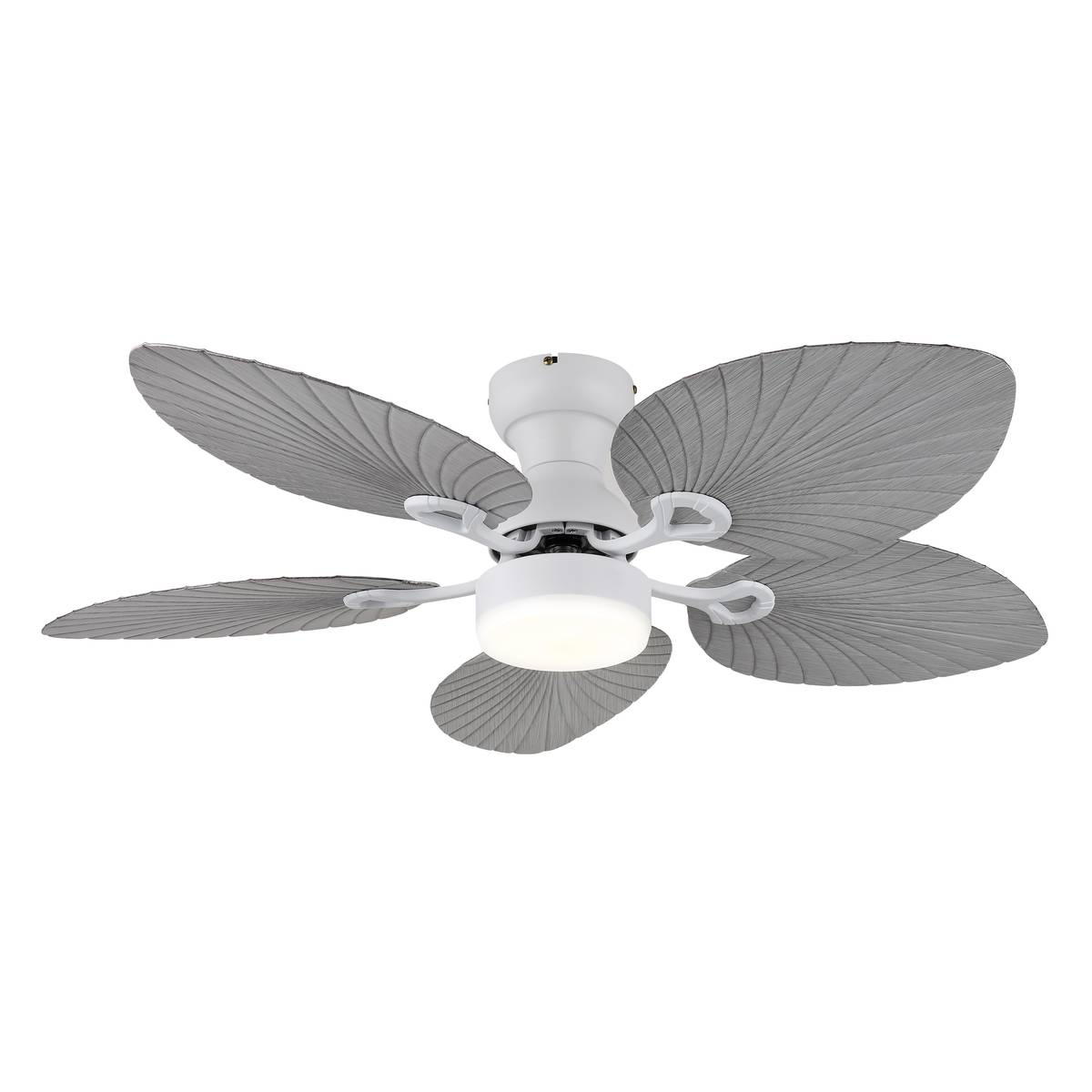 LED Deckenleuchte, Ventilator, Weiß, CCT, 107 cm Ø