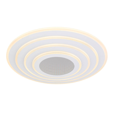 Smart Home LED Deckenleuchte, CCT, Fernbedienung, 50 cm Ø