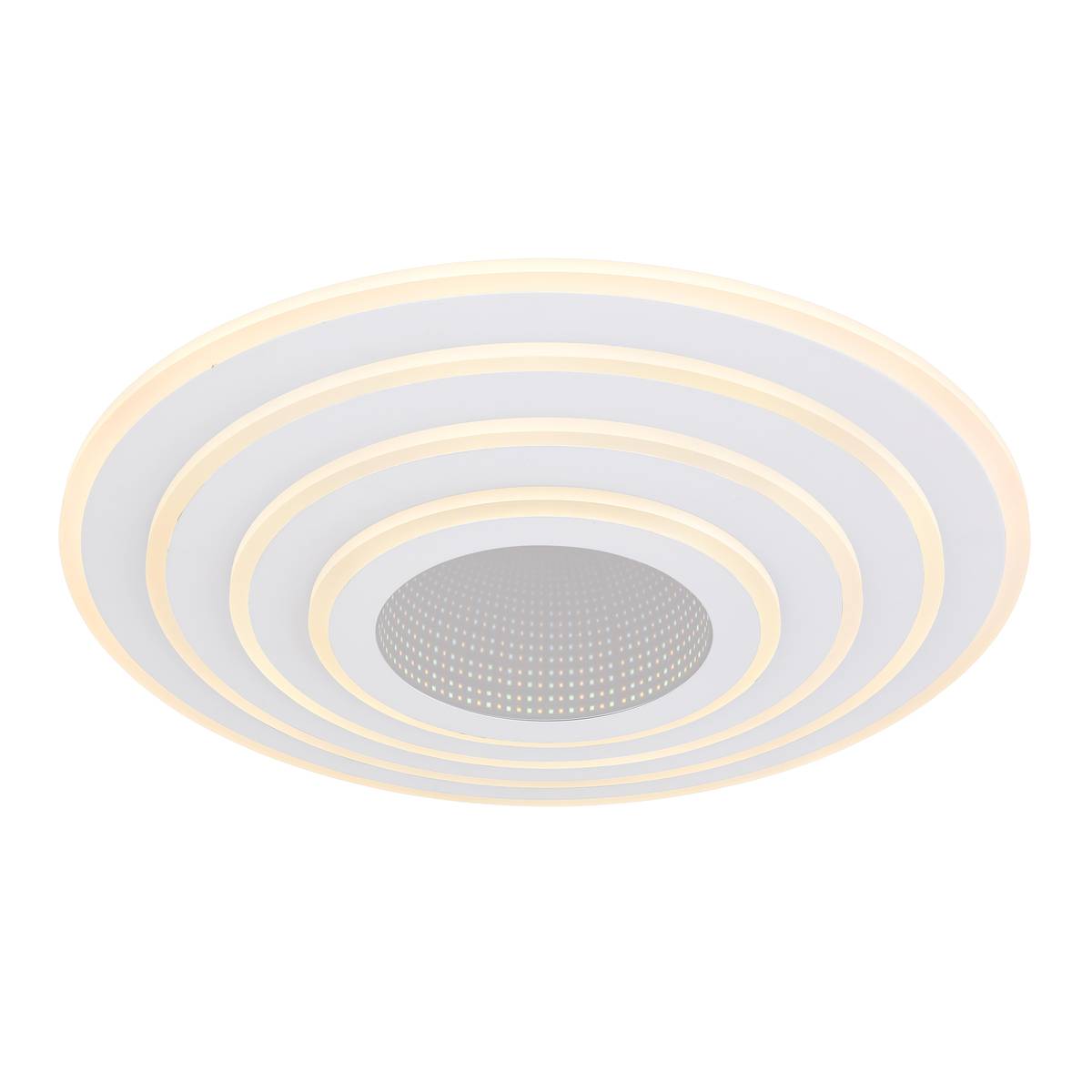Smart Home LED Deckenleuchte, CCT, Fernbedienung, 50 cm Ø