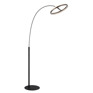 LED Stehleuchte, Schwarz, CCT, Dimmer, Touch, 190 cm Höhe