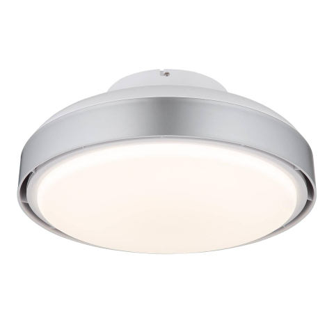 LED Deckenleuchte Ventilator, CCT, Dimmer, Timer, 45 cm Ø