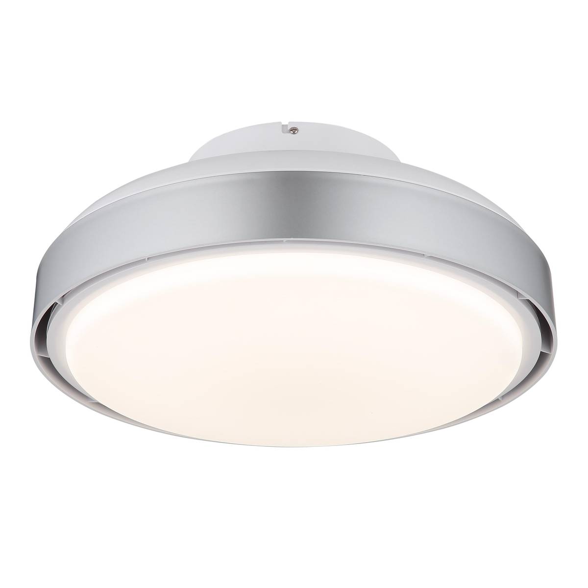 LED Deckenleuchte Ventilator, CCT, Dimmer, Timer, 45 cm Ø