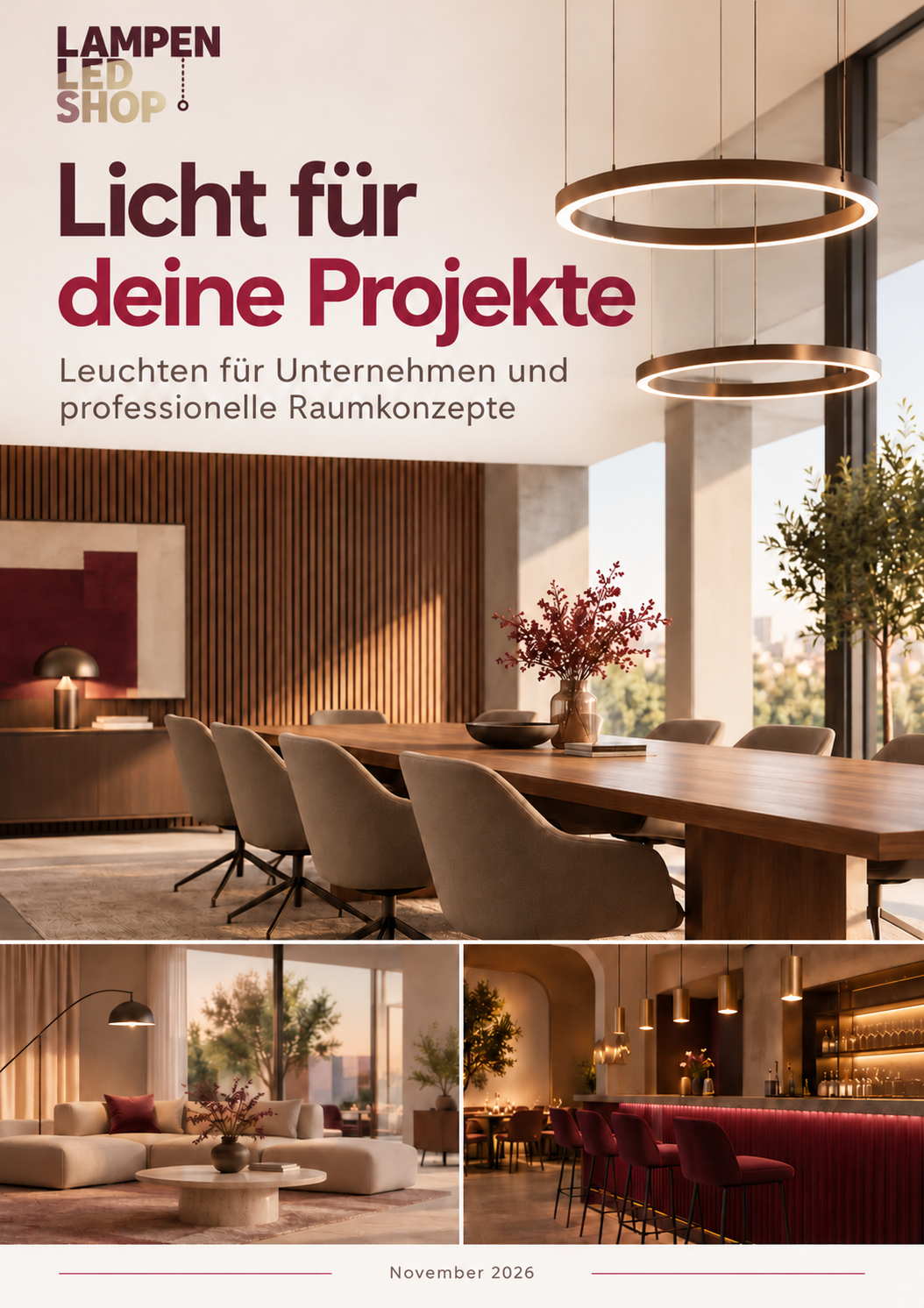 Lampen-LED-Shop-Katalog November 2026: Licht für deine Projekte