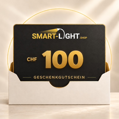 SMART-LIGHT Geschenkgutschein im Wert von CHF 100