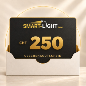 SMART-LIGHT Geschenkgutschein im Wert von CHF 250