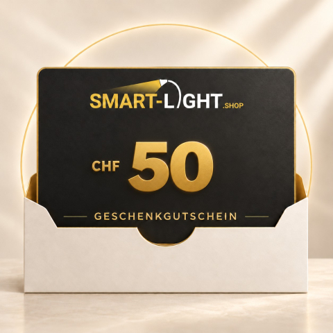 SMART-LIGHT Geschenkgutschein im Wert von CHF 50