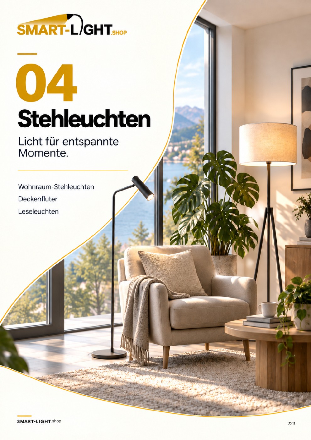 Stehleuchten im SMART-LIGHT Katalog