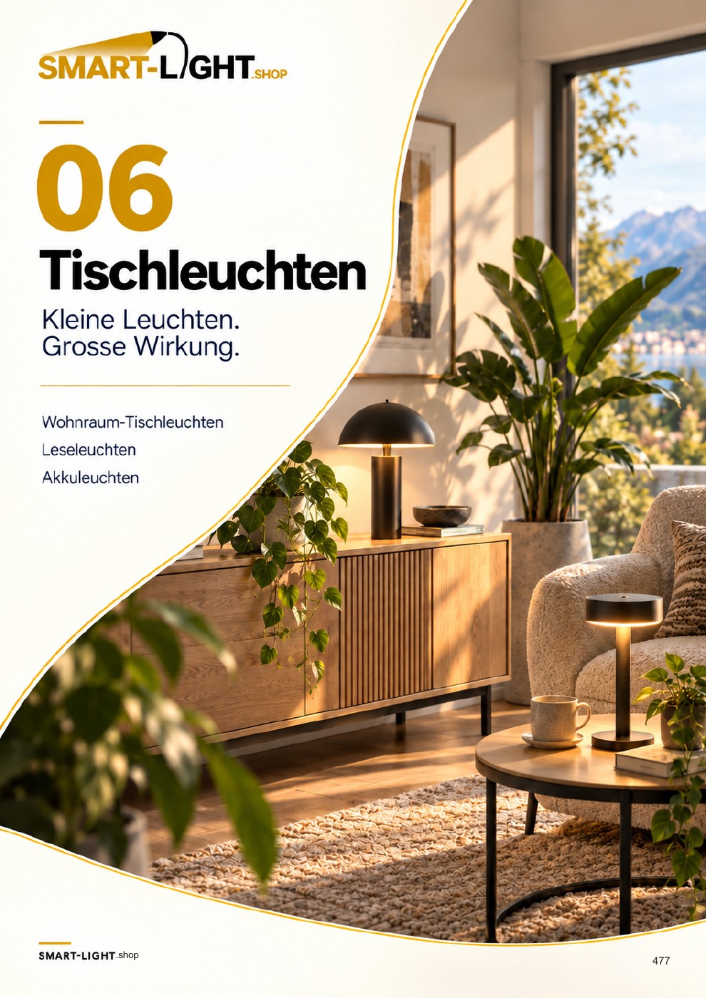 Tischleuchten im SMART-LIGHT Katalog