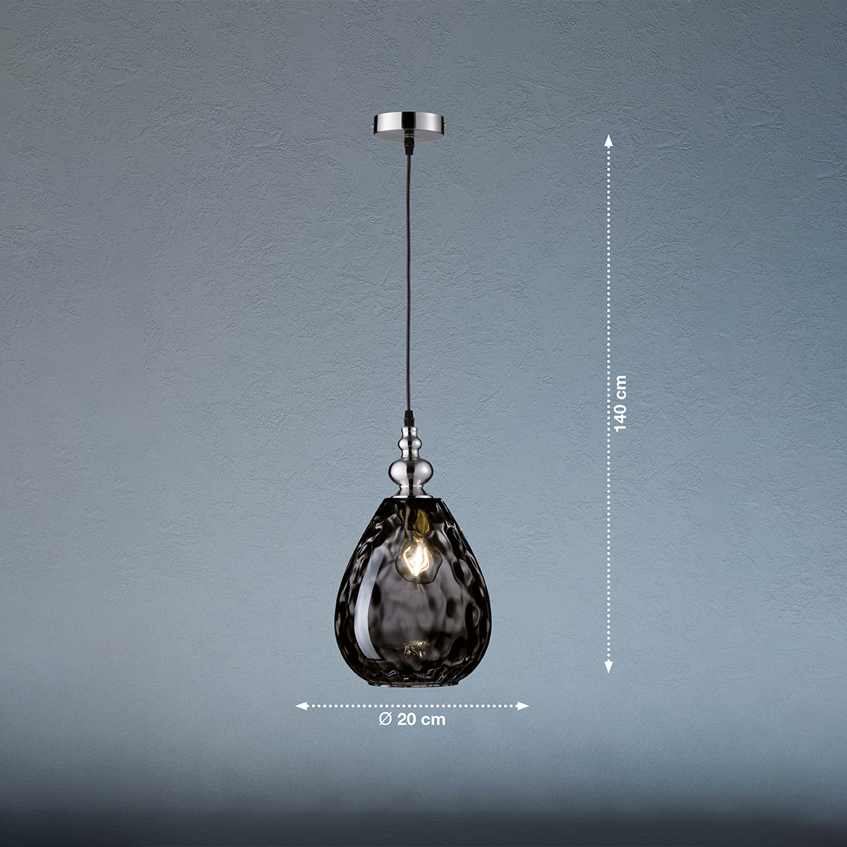 Pendelleuchte-1-x-E27-40-Watt-Uller-nickelfarben-für-Wohn-und-Esszimmer-69564-2