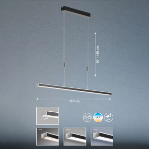 Pendelleuchte-1-x-LED-15-Watt-1-x-15-Watt-Vitan TW-sandschwarz-für-Wohn-und-Esszimmer-60538-2