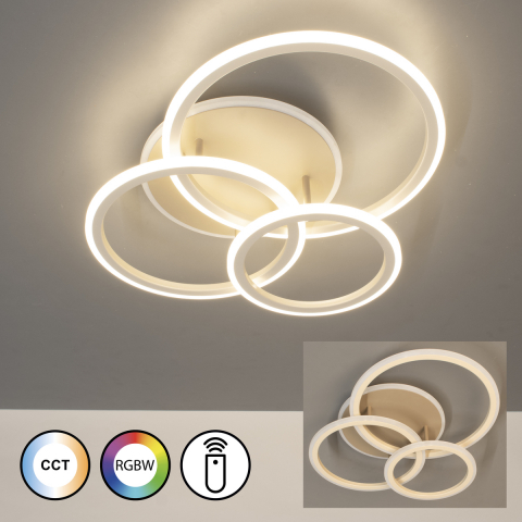 Deckenleuchte-Gelder-1x-LED-45-W-4W-RGB-dark-greige-sandfarben-Acryl-satiniert-21547-2