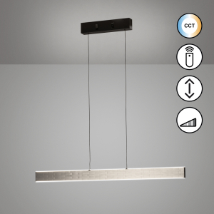 Pendelleuchte-Aluro-1x-LED-31-W-inkl.-nickelfarben-matt - sandschwarz-61122-2