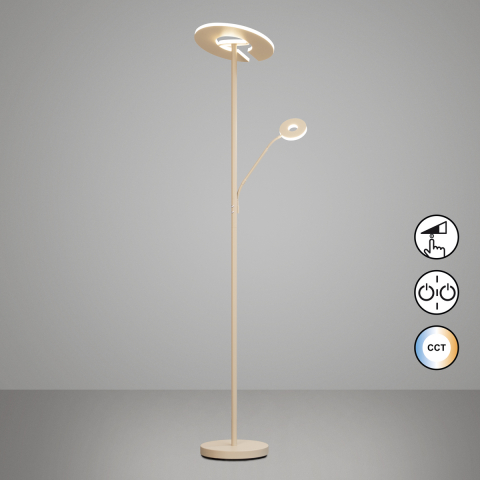 Stehleuchte-Dent-1x-LED-37-W-1x-LED-8-W-sandfarben-Abdeckglas-weiß-matt-40547-2
